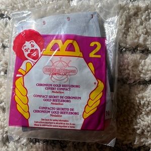 Chromium gold beetleborg covert compact